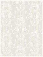 Gated Garden Soft Neutral Wallpaper FS50301 by Wallquest Wallpaper for sale at Wallpapers To Go
