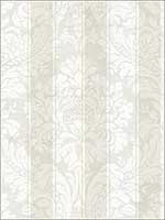 Striped Damask Soft Neutral Wallpaper FS50901 by Wallquest Wallpaper for sale at Wallpapers To Go