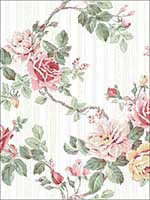 Springtime Trail Classic Rose Wallpaper FS51301 by Wallquest Wallpaper for sale at Wallpapers To Go