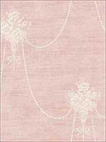 Beaded Bouquet Blush Wallpaper MV80201 by Wallquest Wallpaper for sale at Wallpapers To Go