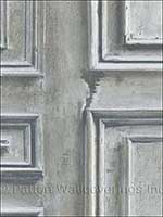 Weathered Wood Panel Slate Wallpaper LL36214 by Norwall Wallpaper for sale at Wallpapers To Go