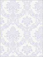 Damask Wallpaper FA40909 by Seabrook Wallpaper for sale at Wallpapers To Go