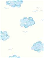 Clouds Wallpaper FA42006 by Seabrook Wallpaper for sale at Wallpapers To Go