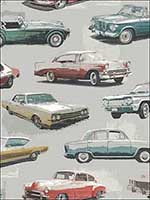 Detroit Cars Wallpaper TH52801 by Pelican Prints Wallpaper for sale at Wallpapers To Go