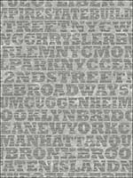 New York Words Wallpaper TH53208 by Pelican Prints Wallpaper for sale at Wallpapers To Go