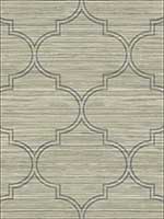 Grasscloth Look Ogee Textured Wallpaper RC10216 by Wallquest Wallpaper for sale at Wallpapers To Go
