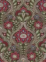 Night Bloom Chocolate Damask Wallpaper 276312105 by A Street Prints Wallpaper for sale at Wallpapers To Go