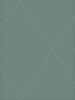 Twilight Green Geometric Wallpaper 276324225 by A Street Prints Wallpaper for sale at Wallpapers To Go