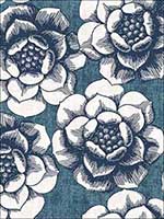 Fanciful Blue Floral Wallpaper 276324238 by A Street Prints Wallpaper for sale at Wallpapers To Go