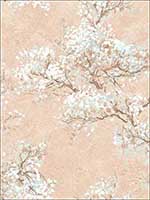 Cherry Blossoms Wallpaper FI71101 by Seabrook Wallpaper for sale at Wallpapers To Go