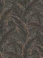 Leaves Wallpaper UK10048 by Seabrook Wallpaper for sale at Wallpapers To Go