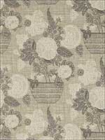 Tullamore Black and Beige Wallpaper T72593 by Thibaut Wallpaper for sale at Wallpapers To Go