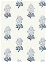 Aldith Blue Wallpaper T72608 by Thibaut Wallpaper for sale at Wallpapers To Go