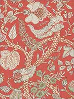 Macbeth Red Wallpaper T72620 by Thibaut Wallpaper for sale at Wallpapers To Go