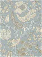 Macbeth Aqua Wallpaper T72623 by Thibaut Wallpaper for sale at Wallpapers To Go