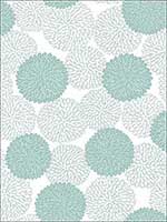Blithe Turquoise Floral Wallpaper 276424326 by A Street Prints Wallpaper for sale at Wallpapers To Go