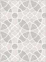 Zazen Rose Geometric Wallpaper 276424337 by A Street Prints Wallpaper for sale at Wallpapers To Go