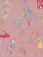 Danique Mauve Garden Wallpaper 375023 by Eijffinger Wallpaper for sale at Wallpapers To Go