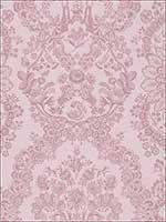 Grillig Light Pink Damask Wallpaper 375043 by Eijffinger Wallpaper for sale at Wallpapers To Go
