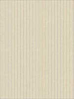 French Ticking Khaki Light Blue Wallpaper ME1560 by York Wallpaper for sale at Wallpapers To Go