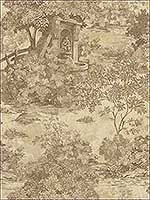Toile Wallpaper MS90906 by Pelican Prints Wallpaper for sale at Wallpapers To Go