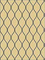 Dot Ogee Sun Gold and Black Wallpaper JB21605 by Wallquest Wallpaper for sale at Wallpapers To Go
