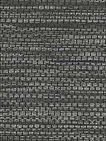Cotabato Charcoal Grasscloth Wallpaper 273280050 by Kenneth James Wallpaper for sale at Wallpapers To Go