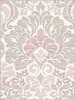 Garden of Eden Pink Damask Wallpaper 279324734 by A Street Prints Wallpaper for sale at Wallpapers To Go