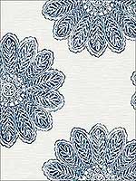 Sol Indigo Medallion Wallpaper 279324744 by A Street Prints Wallpaper for sale at Wallpapers To Go