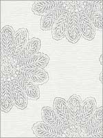 Sol Light Grey Medallion Wallpaper 279324747 by A Street Prints Wallpaper for sale at Wallpapers To Go