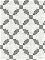 Justice Charcoal Quilt Wallpaper 311512471 by Chesapeake Wallpaper for sale at Wallpapers To Go