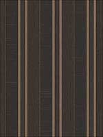 Multi Striped Black and Bronze Wallpaper G67629 by Galerie Wallpaper for sale at Wallpapers To Go