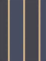 Wide Striped Blue and Beige Wallpaper G67545 by Galerie Wallpaper for sale at Wallpapers To Go