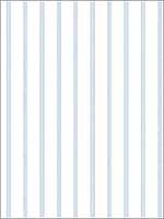 Skinny Striped Blue and White Wallpaper G67564 by Galerie Wallpaper for sale at Wallpapers To Go