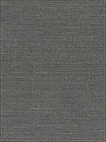 Grasscloth Sisal Charcoal Grey Wallpaper W331421 by Kravet Wallpaper for sale at Wallpapers To Go
