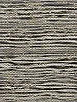Grasscloth Beige Black Wallpaper W3455816 by Kravet Wallpaper for sale at Wallpapers To Go