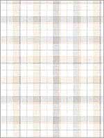 Linen Plaid Grey Beige Wallpaper CK36627 by Patton Norwall Wallpaper for sale at Wallpapers To Go