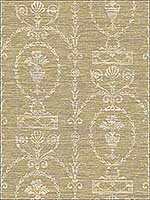 Damask Tan Wallpaper 1730608 by Seabrook Wallpaper for sale at Wallpapers To Go