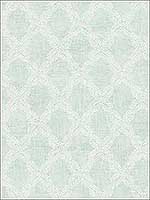 Lattice Trellis Blue Gray Raised Ink Wallpaper 1730702 by Seabrook Wallpaper for sale at Wallpapers To Go