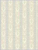 Crest Striped Blue Off White Wallpaper 1730902 by Seabrook Wallpaper for sale at Wallpapers To Go