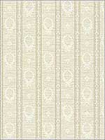 Crest Striped Neutrals Wallpaper 1730905 by Seabrook Wallpaper for sale at Wallpapers To Go