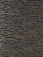 Sierra Metallic Bronze On Black Wallpaper T4009 by Thibaut Wallpaper for sale at Wallpapers To Go