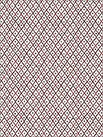 Mini Trellis Red Wallpaper AT78755 by Anna French Wallpaper for sale at Wallpapers To Go
