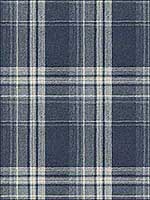 Saranac Navy Flannel Wallpaper 311812674 by Chesapeake Wallpaper for sale at Wallpapers To Go