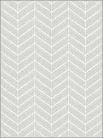 Bison Grey Herringbone Wallpaper 311825095 by Chesapeake Wallpaper for sale at Wallpapers To Go