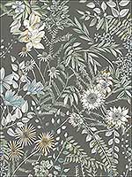 Full Bloom Taupe Floral Wallpaper 282112905 by A Street Prints Wallpaper for sale at Wallpapers To Go