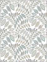 Fiddlehead Light Grey Botanical Wallpaper 282125143 by A Street Prints Wallpaper for sale at Wallpapers To Go
