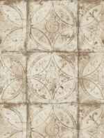 Tin Tile Wallpaper G45375 by Galerie Wallpaper for sale at Wallpapers To Go