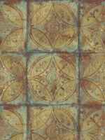 Tin Tile Wallpaper G45376 by Galerie Wallpaper for sale at Wallpapers To Go