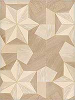 Inlay Wood Ochre Wallpaper G67987 by Patton Norwall Wallpaper for sale at Wallpapers To Go